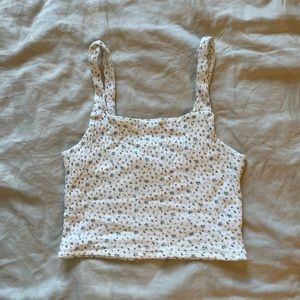 American Eagle Cute Floral Tank (Size S/M)